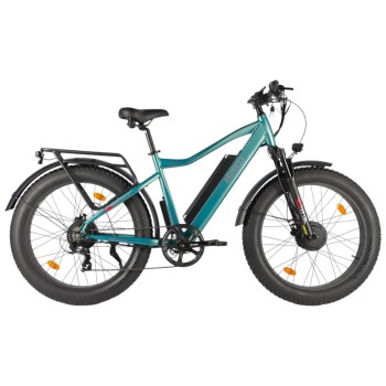 Электровелосипед Eltreco BigCat Dual Next PRO Зелёный-матовый