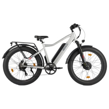 Электровелосипед Eltreco BigCat Dual Next PRO Серебристый-матовый
